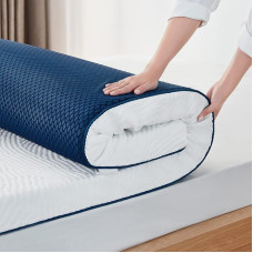 LINSY HOME Čiužinio viršutinis gelis 90 x 200 cm, 7,5 cm aukščio viršutinis gelis iš gelinių atminties putų, H2/H3 kietumo gelinis čiužinio viršutinis sluoksnis su skalbiamu Tencel™ užvalkalu