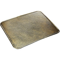 Kamino-Flam Antique Brass Floor Plate, Suitable as a Fireplace Base Plate, Rectangular Base for Stoves and Furnaces, Base Plate for Spark Protection, Approx. 50 x 60 cm