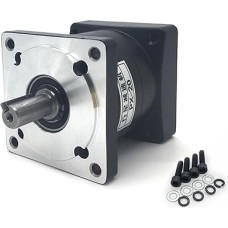 Nema23 Planetengetriebe Drehzahlminderer Abwärtsgetriebe 14mm Welle 57 Schrittmotor Untersetzungsgetriebe Planetengetriebe Nema 23 1St (santykis 36 į 1,8 įvesties 14 išvesties)