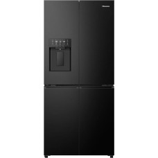 Hisense RQ5P470SYFD Cross Door/Freestanding/EEK D /35 dB/Total No Frost /483 L/My Fresh Choice/Metal Cooling/Multi-Drawer Design/Ice and Water Dispenser/70.1 x 31.4 x 27.5 inch/Black