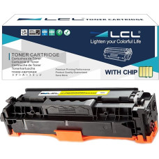 LCL restauruota tonerio kasetė 312A CF382A RegularYield (1 geltonos spalvos), skirta HP Color Laserjet Pro M476dn MFP/M476dw MFP/M476nw MFP CP2020/CP2025/CM2320