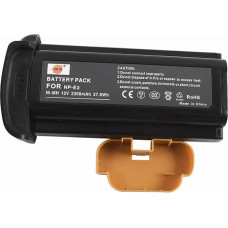 DSTE Full Coded 12V 2000mAh NP-E3 NPE3 7084A001 7084A002 Ni-MH baterija, skirta 
