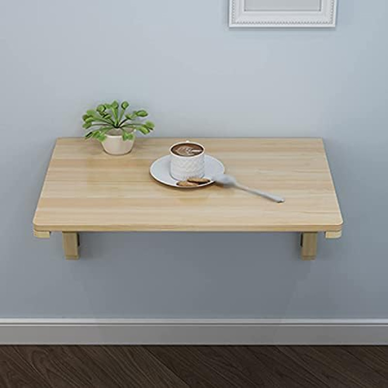 Platzsparender Klapptisch aus Holz für Zuhause, Büro, Küche und Esszimmer, vielseitig, 120 x 40 cm, Schreibtisch für Waschküche und Hausbar