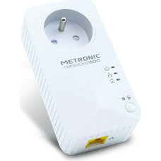 Metronic, 495466 1 Fast Ethernet 100 MB/s prievado maitinimo kištukas su ištraukiamu lizdu, 600 MB/s