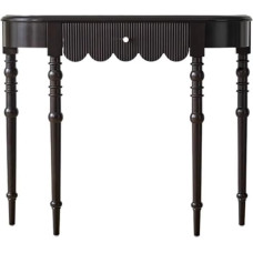 Konsolentisch, Schwarzer Eingangsschrank - Schmaler Flurschrank for das Wohnzimmer, Wohnungskonsole for kleine Räume Flurtisch