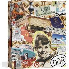 Boxiland DDR advento kalendorius su 24 Rytų Vokietijos produktais I Dovanų rinkinys Rytų produktai I 2023 m. advento kalendorius su saldumynais iš VDR