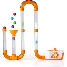 Fat Brain Air Toobz Air Powered Ball and Tube Physics Toy Science Experiments for Children Creative STEM Toy from 3 Years