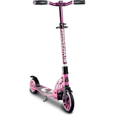 SIX DEGREES Aluminium Scooter Junior with Folding Mechanism and Stand, 180/145 mm, Height Adjustable, GS Tested
