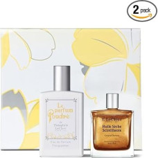 T. LeClerc - Frangipani + Dry Glitter Oil - Frangipani Blossom, Neroli and Vanilla - Eau de Parfum for Women Long Lasting Made in France