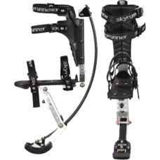 Kangaroo Shoes pogo Jumping stilts for Kids Child Youth weight load range 30-50kg Black