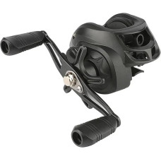 Wjnvfioo Leichte Spule 6,3, 1 Übersetzung, Metall-Angelrad, Baitcast-Rolle, 8 kg, maks. Zugkraft, Salzwasser, Geschwindigkeit, Angelrolle, 5, Rechtshänder