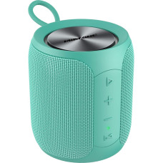 Portable Bluetooth Speaker, Wireless IP67 Waterproof Outdoor Speaker with Subwoofer, 16W Loud Volume, Longer Playtime, Bluetooth 5.0, Dual Pairing, Camping, Green