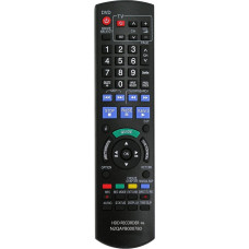 FOXRMT Replacement Remote Control N2QAYB000780 Compatible with Panasonic HDD Recorder DVD BluRay DMR-HWT230EB DMR-HW120EBK DMR-HWT130EB - No Setup Required