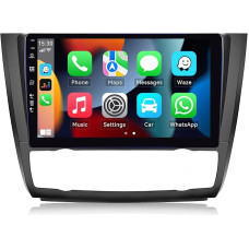 [Upgrade 8 Octa Core 4GB + 64GB] Android 13 Car Radio for BMW 1 Series E81 E82 E87 E88 2008-2012 with Carplay Android Car, 9 Inch Touchscreen Built-in DSP BT5.0 GPS WiFi/4G FM/AM/RDS+