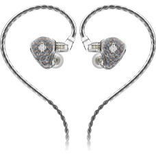 Hidizs MS1-Galaxy Hochleistungs-In-Ear-Monitore mit dynamischem Dual-Magnetkreis-Treiber, Transparent (OHNE MIC)