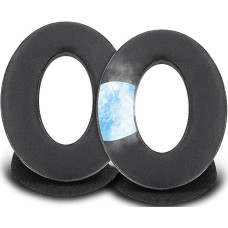 SOULWIT Cooling Gel Replacement Ear Pads for Bose A20 Aviation Headset, Aviation Headset X A10, Cushions with High Density Noise Isolation Foam