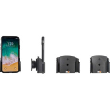 Brodit 711013 Passive verstellbare Halterung für Apple iPhone X, iPhone XR & iPhone XS, iPhone 11, schwarz