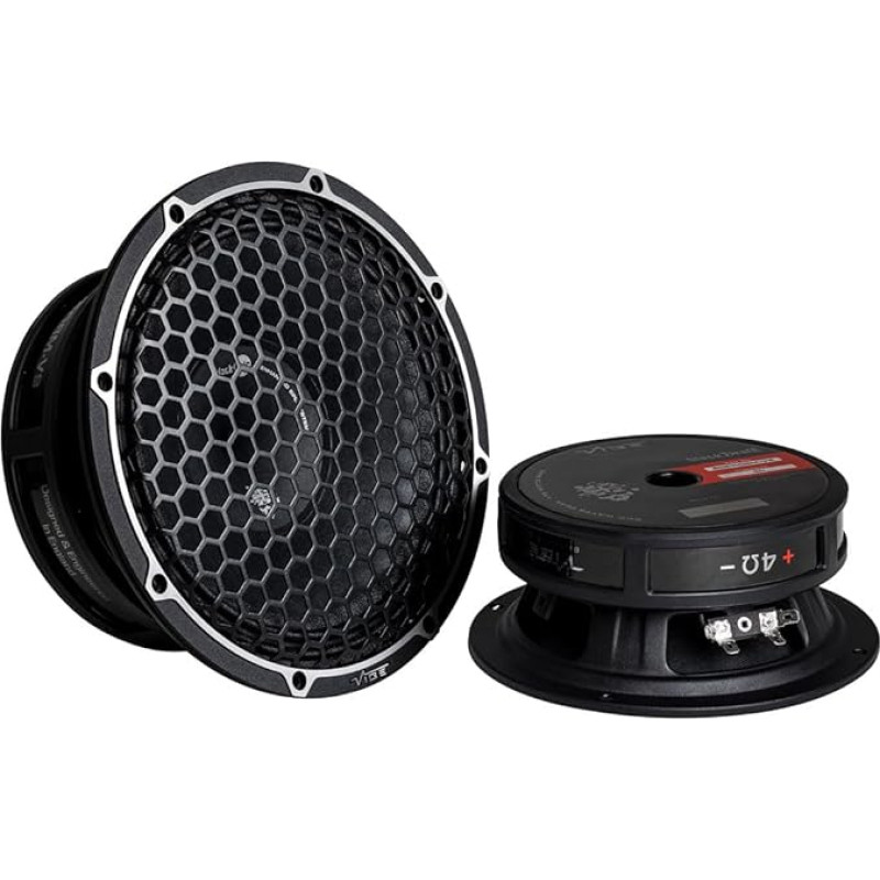 Vibe Audio Blackdeath 6 inch Pro Audio Speaker, 175/525 W (RMS/MAX), 17 cm, BDPRO6M-V9