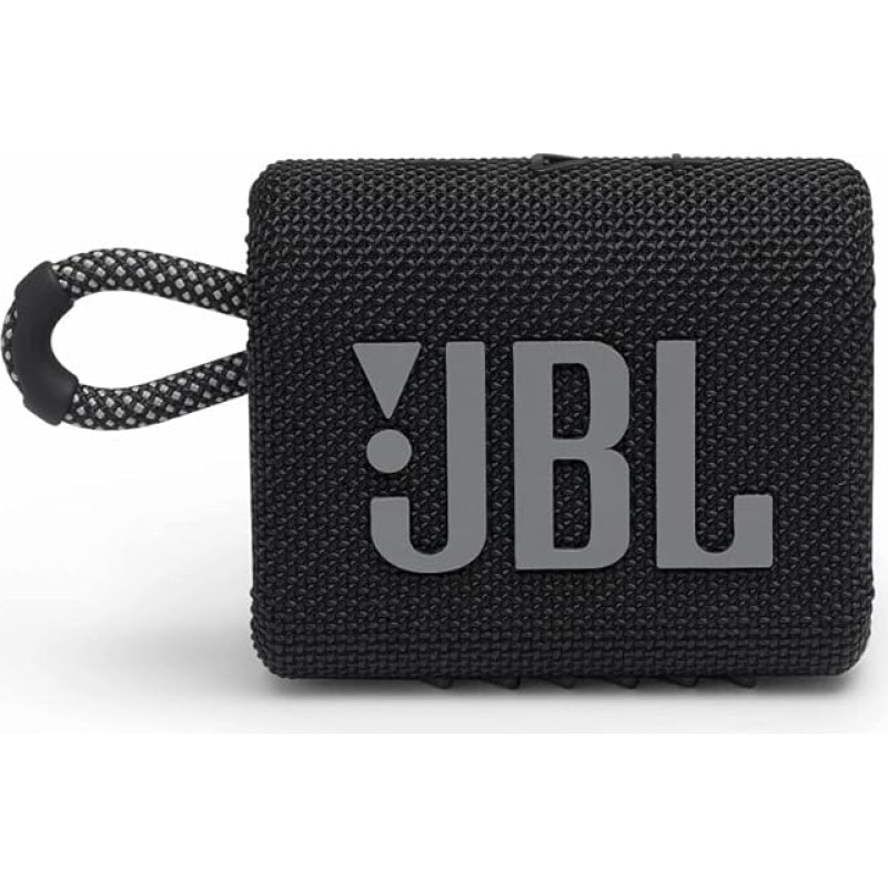 JBL Go 3 Bluetooth Speaker Black