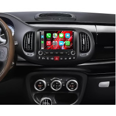 SIXWIN 2+64G Android 13 Carplay Android Car Radio with DSP for Fiat 500L 2013-2019, 7 Inch Touchscreen, 1280 x 720, with GPS WiFi BT USB FM RDS Radio Mirror Link + 32 Band EQ