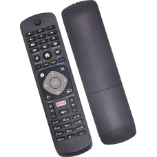 Riry Philips Replacement Remote Control for Philips Smart TV 22PFH4000 32PHT4131 48PFK4101 for Philips TV