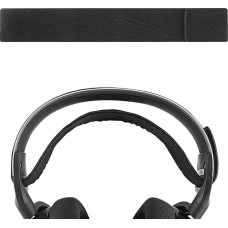 Geekria Flex Fabric Headband Pad Compatible with SteelSeries Arctis 7, Arctis 9X, Arctis PRO, Headphone Replacement Band, Headset Pillowcase Repair Part (Black)