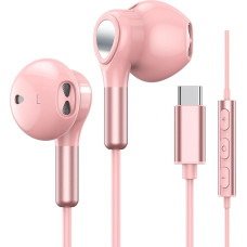 USB C Headphones for Samsung Galaxy S22 Ultra S21 FE S20 A53, USB C Headphones with Microphone In-Ear Headphones with Cable, USB Type C Headphones for iPad Pro 2021/2020 iPad Air 5/4/Mini 6, Pixel 7 6