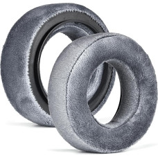 defean Replacement Ear Pads Compatible with Beyerdynamic DT700 Prox DT900 Prox Headphones (NOT FIT DT770, DT880, DT990 (Grey Velour)