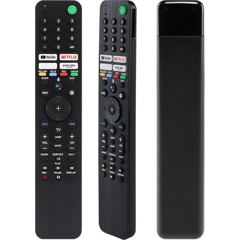 YiBiChin Replacement RMF-TX520U Voice Remote Control for Sony TV MG3-TX520U, KD-43X, KD-50X, XR-50X, XR-55A, XR85Z9J, XR85X95J, XR83A90J