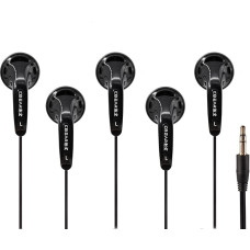 5 Pairs Yinyoo KBEAR Stellar Earphones HiFi Stereo IEM, Noise Isolation 15.4 mm Strong Magnetic Movable Coil for PET Membrane Stereo Headphones (Light Black, without Microphone)