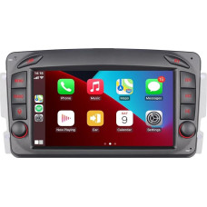 YZKONG Car Radio for Mercedes Benz C/CLK/G Class W203 W209 W463 W639 with Wireless Carplay/Android Car 7 Inch Touchscreen Screen Radio RDS/USB/FM/AM Bluetooth Mirror Link