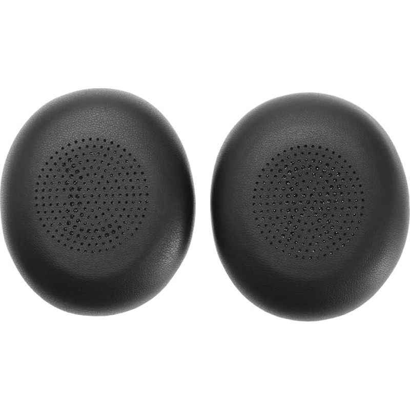 1 Pair Ear Pads Compatible with Evolve2 65 (65MS 65UC USB)/Evolve2 40 (40UC 40MS USB)/Elite 45h On-Ear Wireless Headset Ear Pads Made of Protein Leather