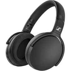 Sennheiser HD 350BT Bluetooth 5.0 Wireless Headphones - 30 Hours Battery Life, USB-C Fast Charge, Virtual Assistant Button, Foldable - Black