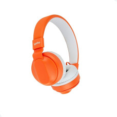 Yoto Wired Headphones with Travel Bag - Orange, Lightweight and Adjustable with Volume Limiting for Safe Listening