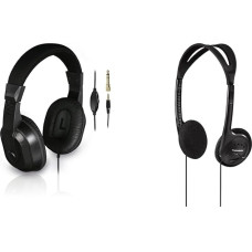 Thomson TV Headphones with Long Cable Black 1.2m