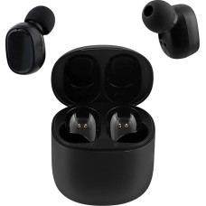 T'NB Wireless Bluetooth Headphones, Passive Noise Cancelling Up to 24 Hours, In-Ear with Touch Control, Charging Indicator, Built-in Microphone, Sports - Black