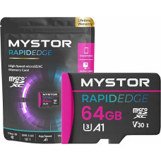 Mystor Micro SD atminties kortelė Tapo kamerai C82 C120 C210 C220 C110 C225 C211 TC40 TC41 TC65 TC82 C510 Micro SD atminties kortelė Tapo kamerai Apsaugos kameros SD kortelės (64GB MicroSD)