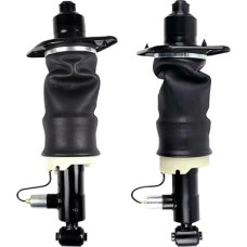 LUFTFEDERBEIN 2 x Stück Luftfeder hinten Luftfederung Stoßdämpfer für Audi A6 (4B C5) Fit für Allroad Quattro (4BH C5) 4Z7616051 Luftpumpen