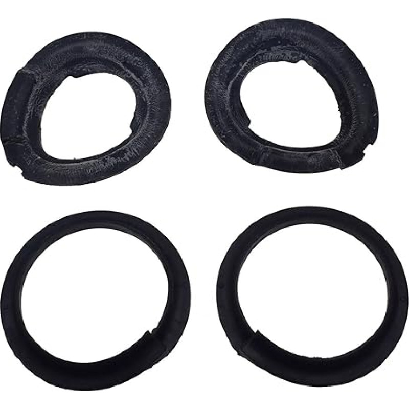 Air Suspension Strut Front Upper/Lower Suspension Spring Pad Insulator for BMW E46 E39 E60 E61 E63 E64 3 5 6 Series OE 31331091867 31331096664 Air Suspension (Set)