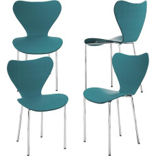 4 šiaurietiškų valgomojo kėdžių rinkinys, virtuvės kėdės, valgomojo kėdės, tualetinio stalo kėdės, valgomojo kėdės su sidabrinėmis kojelėmis, valgomojo kėdės su atlošu vakarėliams, svetainei,