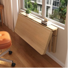 Kleiner Wand-Klapptisch, faltbarer Küchentisch, Wandschreibtisch, starke Tragfähigkeit, mehrfach, platzsparend, geeignet für Wohnzimmer, Küche, Schlafzimmer