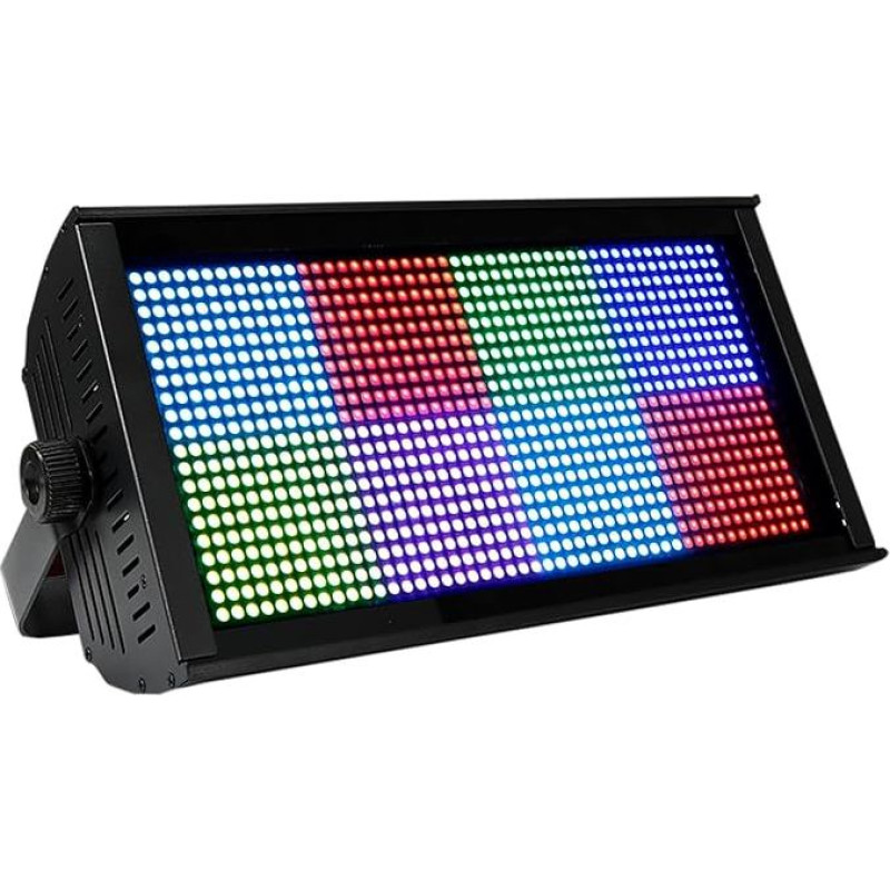 SHEHDS scenos stroboskopinė šviesa plovimo LED 200W RGB Marquee (8 segmentai) Uplights DMX512 metalinis korpusas DJ šviesos