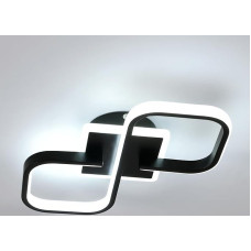 Mckalen Ceiling Light LED Black Modern 36 W 4050 LM 40.5 cm Ceiling Light LED Living Room Acrylic Ceiling Lighting Square for Bedroom Hallway Kitchen Cool White 6500 K