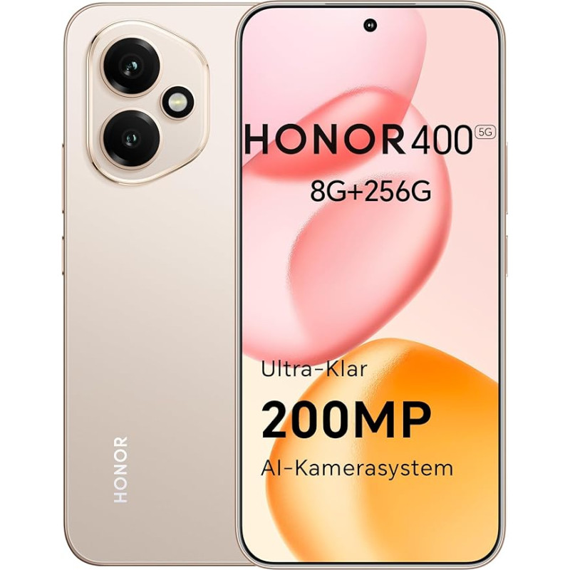 HONOR 400 išmanusis telefonas 5G, 256GB/8GB RAM, 