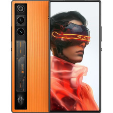 REDMAGIC 10 Air 120Hz Gaming Mobile Phone, 5G Android Smartphone, 12GB RAM + 256GB ROM, Snapdragon 8 Gen 3, 6.8 Inch AMOLED Full Screen, FHD+ Gaming Phone, 50MP Camera, 80W Charger, Dual SIM Orange