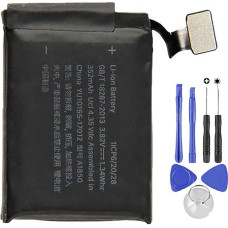 Battery Compatible with Apple Watch Series 3 Generation 42mm GPS + LTE A1850 352mAh