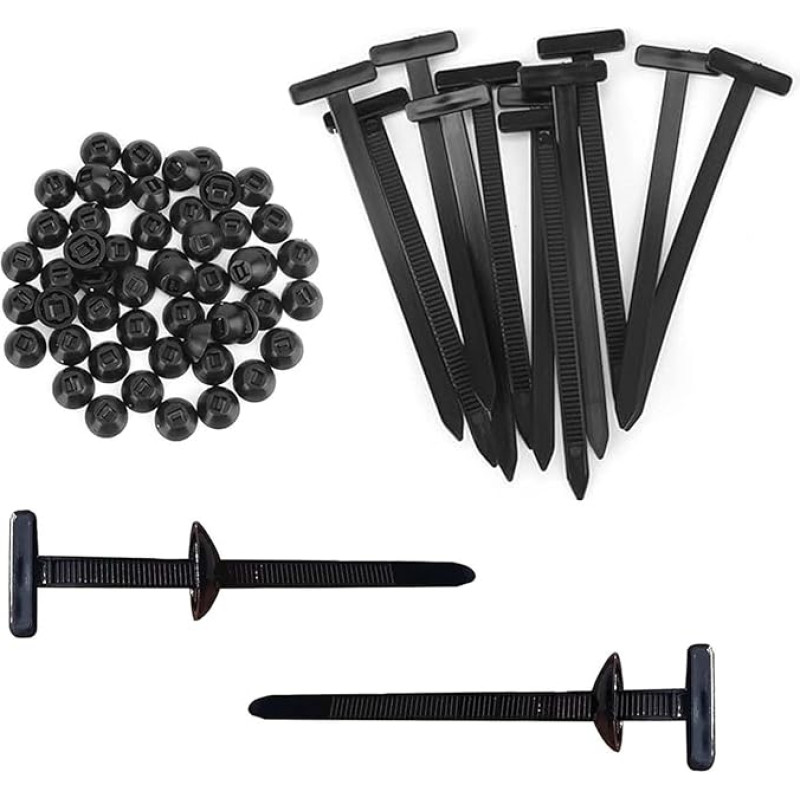 Universal-Kabelbinder aus Nylon, Mehrzweck-Kabelbinder für den täglichen Gebrauch, 50/100 Stück (100 Stück)