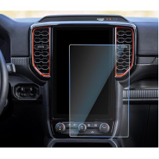 CDEFG suderinama su Ford Ranger 2023 2024 2025 Navigation Apsauginė plėvelė Grūdintas stiklas 12 colių SYNC 4 atsparus įbrėžimams GPS 9H ekrano apsauga Automobilinės navigacijos plėvelė Ranger Wildtrak X priedai