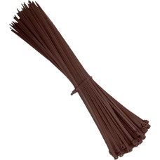 Kafton Pack of 100 Brown Cable Ties 300mm x 4.8mm