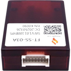 NVGOTEV Car Radio Canbus Box Decoder Fit for Fiat 500 (2007-2015), Plug and Play, Support Original Steering Wheel Control